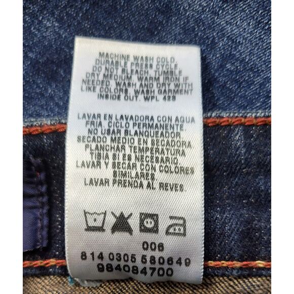 Levi Strauss Women’s Signature Bootcut Blue Misses Size 4 Denim Jeans - Picture 10 of 14